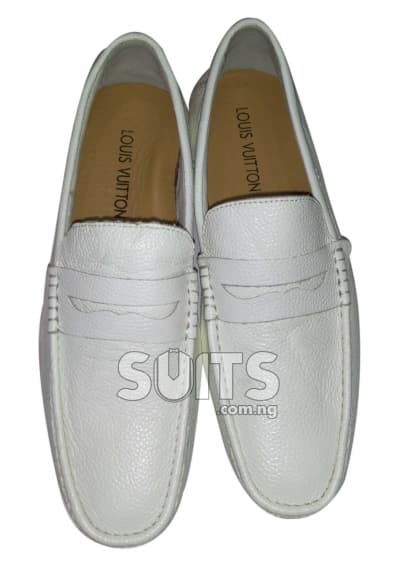 White Leather Loafer