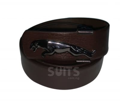 Brown Leather Belt By Puma