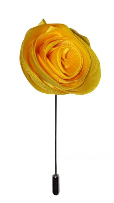 Yellow Lapel Rose