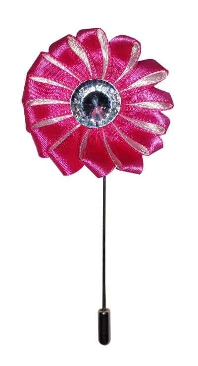 Pink Sun-flower Lapel Pin