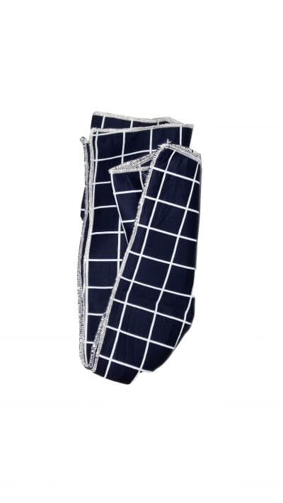 Navy Blue draft Pocket Square