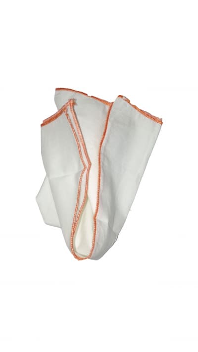 Plain White Pocket Square